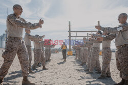 Trening amerykańskich marines