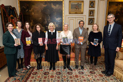 Królowa Camilla na spotkaniu w Booker Prize Foundation