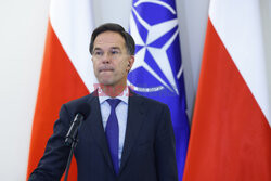 Sekretarz generalny NATO Mark Rutte z wizytą w Warszawie