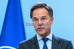 Sekretarz generalny NATO Mark Rutte z wizytą w Warszawie