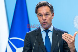 Sekretarz generalny NATO Mark Rutte z wizytą w Warszawie