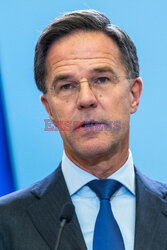 Sekretarz generalny NATO Mark Rutte z wizytą w Warszawie