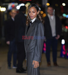 Zoe Saldana w programie Colberta