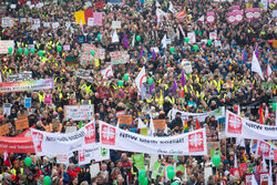 Antyrządowe protesty w Niemczech