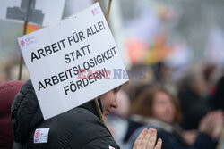 Antyrządowe protesty w Niemczech