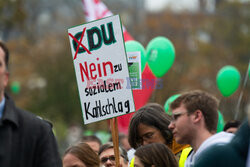 Antyrządowe protesty w Niemczech