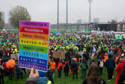 Antyrządowe protesty w Niemczech