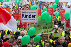 Antyrządowe protesty w Niemczech