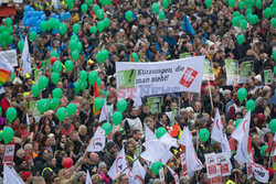 Antyrządowe protesty w Niemczech