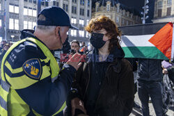 Zakaz demonstracji w Amsterdamie