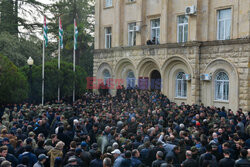 Antyrosyjskie protesty w Abchazji