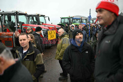 Protest brytyjskich rolników