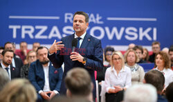 Rafał Trzaskowski na spotkaniu z mieszkańcami Krakowa