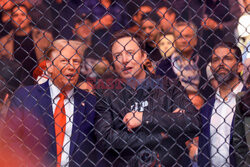 Donald Trump i Elon Musk na gali UFC 309