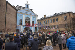 Poświęcenie kaplicy Matki Bożej Ostrobramskiej w Łapach