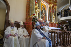 Poświęcenie kaplicy Matki Bożej Ostrobramskiej w Łapach