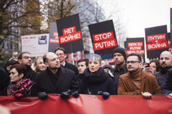 Manifestacja antyrosyjska w Berlinie