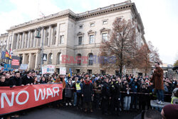 Manifestacja antyrosyjska w Berlinie