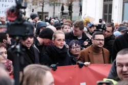 Manifestacja antyrosyjska w Berlinie