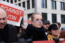 Manifestacja antyrosyjska w Berlinie