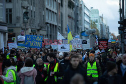 Manifestacja antyrosyjska w Berlinie