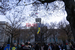 Manifestacja antyrosyjska w Berlinie