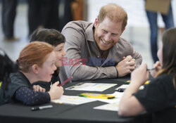 Książę Harry odwiedził uczniów z programem szkolnym Invictus Games