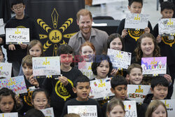 Książę Harry odwiedził uczniów z programem szkolnym Invictus Games