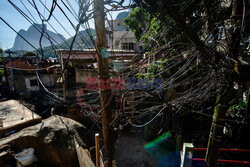 Fawela Rocinha w Rio de Janeiro