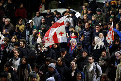 Protesty w Gruzji po wyborach do parlamentu