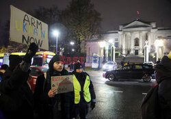 1000 Dzień Piekła - protest przed ambasadą Rosji