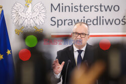 Konferencja ministra Adama Bodnara pt. Sprawne sądy - 10 filarów