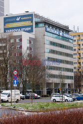 Konferencja prasowa Uczelni Varsovia, d. Collegium Humanum