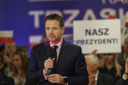 Rafal Trzaskowski w Białymstoku