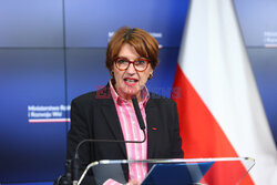 Konferencja po spotkaniu ministrów rolnictwa Polski i Francji