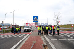 Protest rolników w Medyce