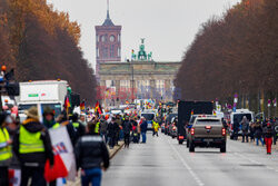 Protest rolników w Niemczech