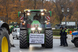 Protest rolników w Niemczech