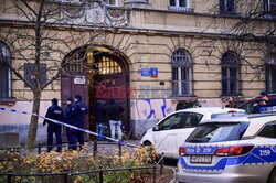 Postrzał policjanta na ulicy Inżynierskiej w Warszawie