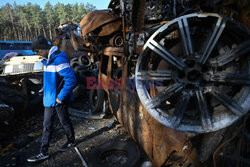 Turysyka wojenna w Ukrainie - AFP