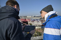 Turysyka wojenna w Ukrainie - AFP