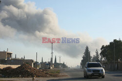 Syryjscy rebelianci podczas ofensywy w Aleppo