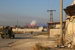 Syryjscy rebelianci podczas ofensywy w Aleppo