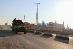 Syryjscy rebelianci podczas ofensywy w Aleppo