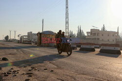 Syryjscy rebelianci podczas ofensywy w Aleppo