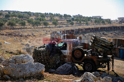 Syryjscy rebelianci podczas ofensywy w Aleppo