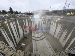 TBM Faustyna kończy drążyć tunele pod Łodzią