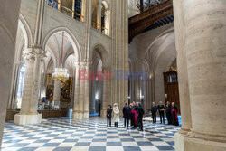 Prezydent Macron odwiedził Notre Dame przed otwarciem