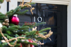 Choinka przy Downing Street 10