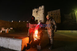 Syryjscy rebelianci podczas ofensywy w Aleppo